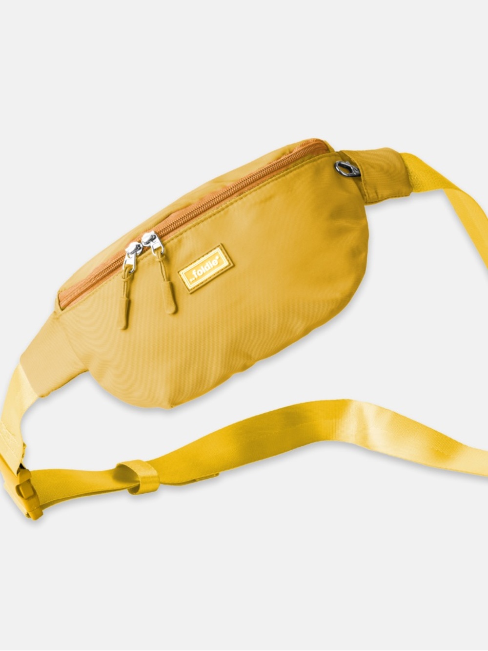The Foldie Yellow Crossbody Belt Bag – Hands-Free Everyday Carry